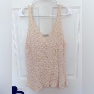 White Stag Crochet Tanktop